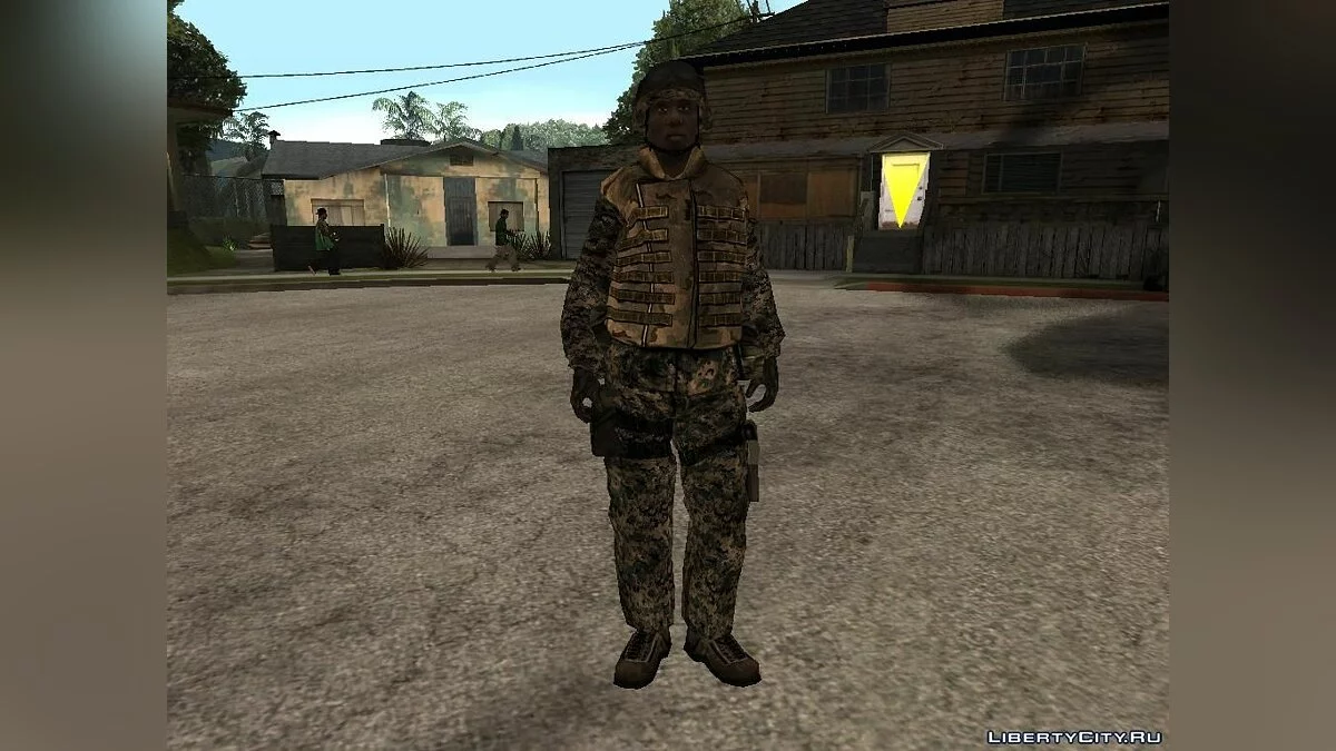 Пак солдат США з Battlefield 2 / GTA San Andreas