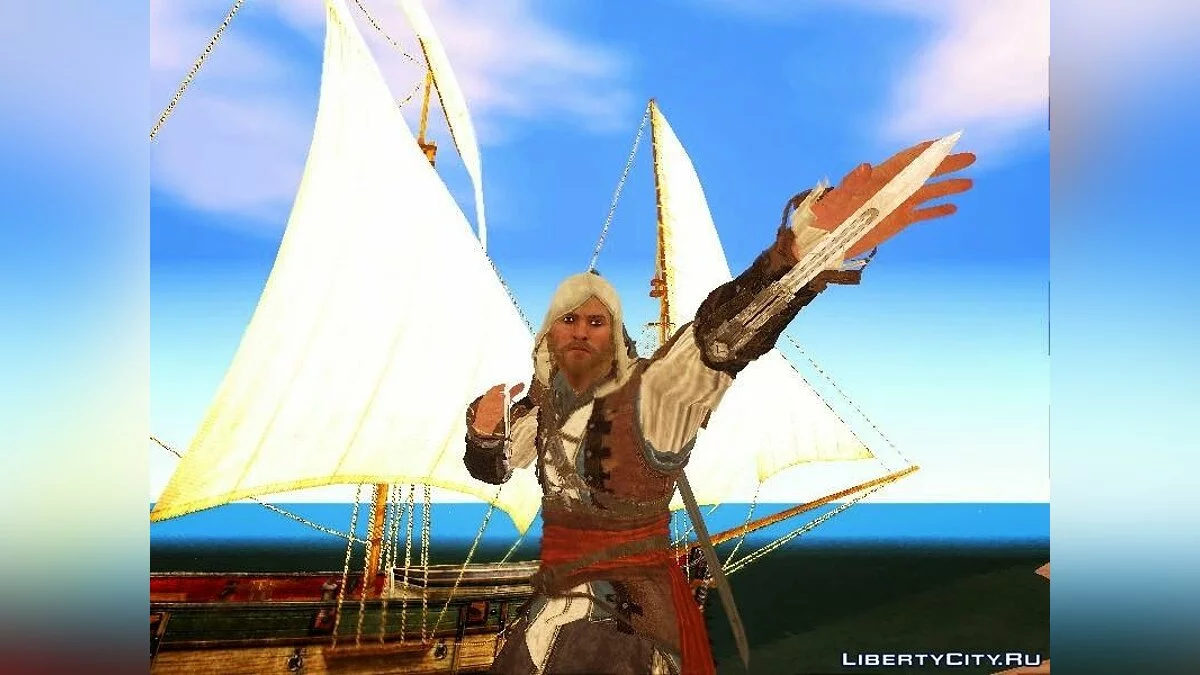 Едвард Кенвей з AC4 / GTA San Andreas