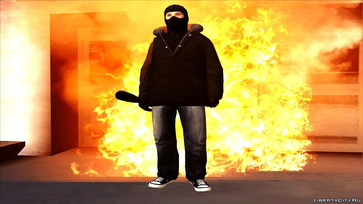 [Euromaidan风格] Ped V1 / GTA San Andreas