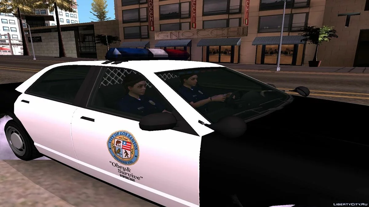 [GTA V] 女警 / GTA San Andreas