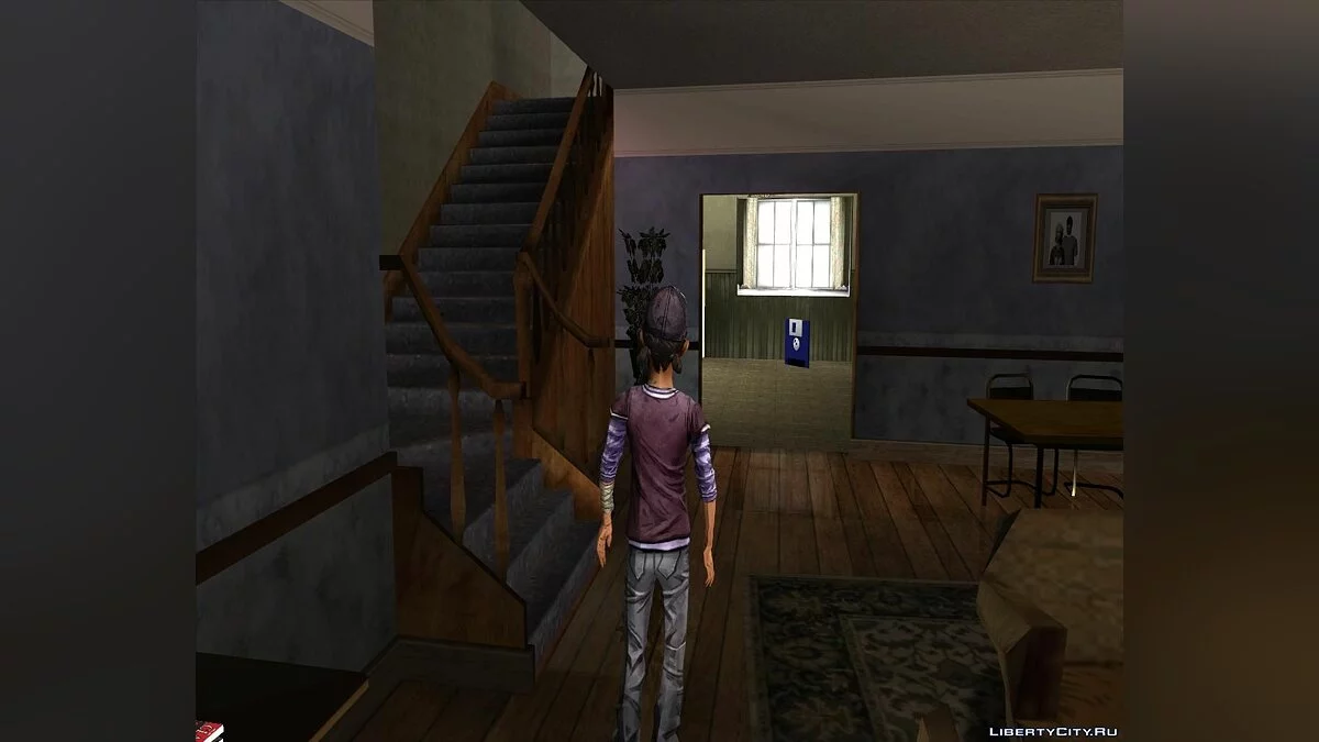 Клементина з Ходячих мерців / GTA San Andreas