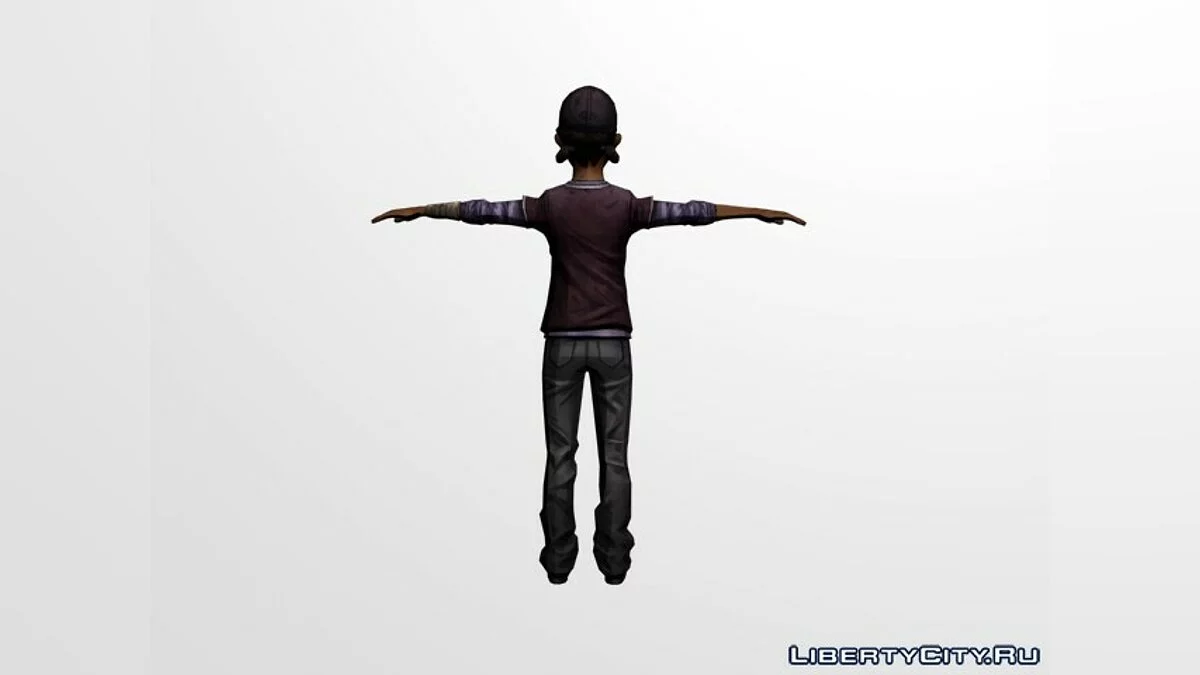 Клементина з Ходячих мерців / GTA San Andreas