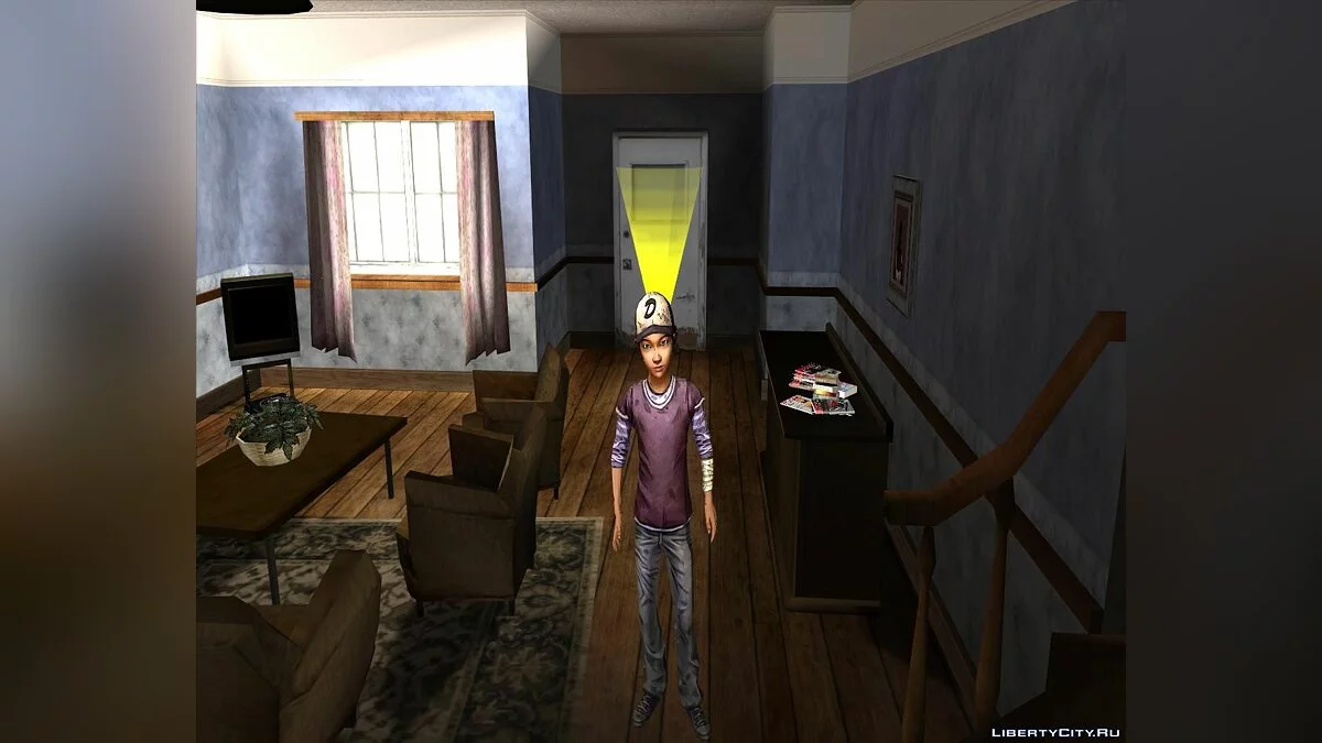 Клементина з Ходячих мерців / GTA San Andreas