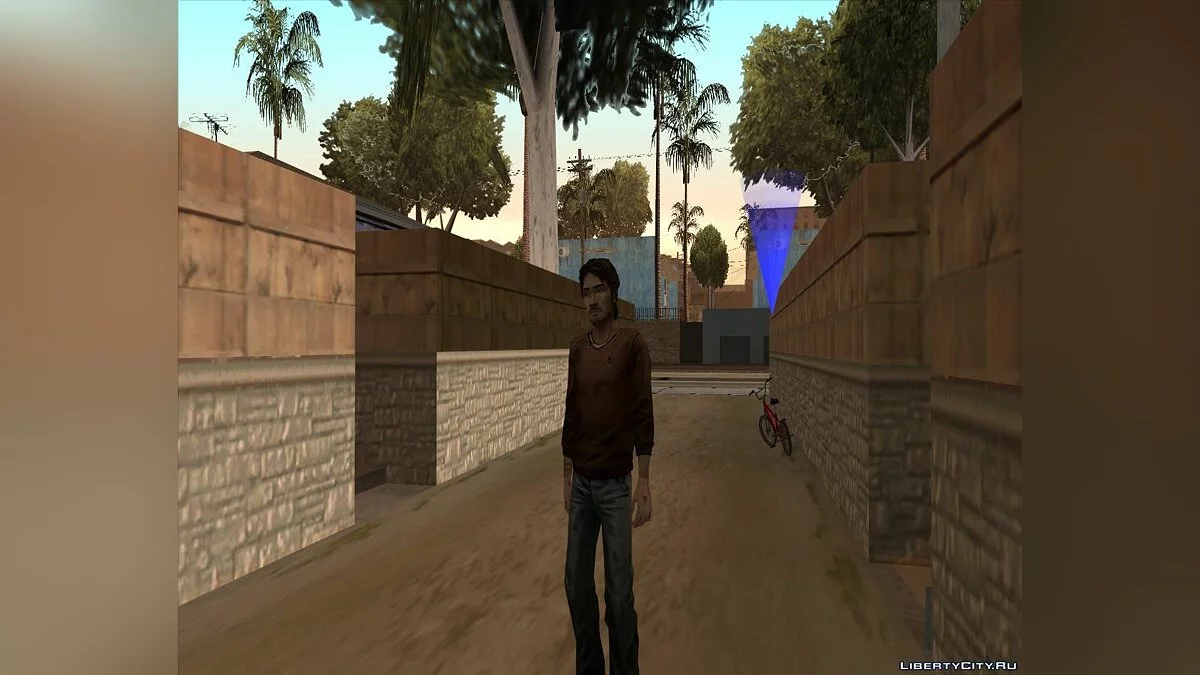 Luke in Walking Dead / GTA San Andreas