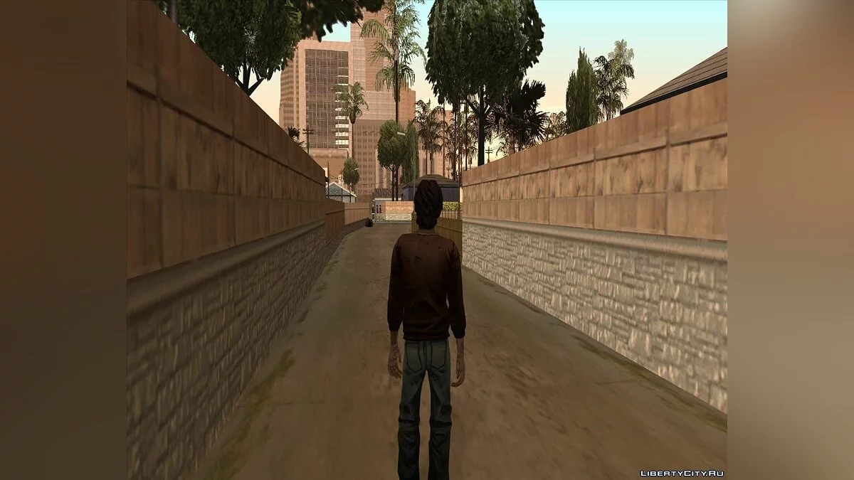 Luke in Walking Dead / GTA San Andreas