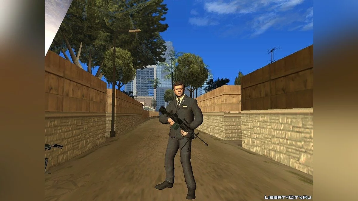 Персонажі з Call of Duty Black Ops / GTA San Andreas