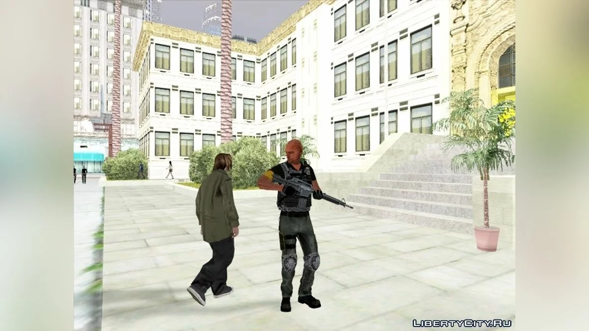 来自孤岛惊魂3的萨姆 / GTA San Andreas