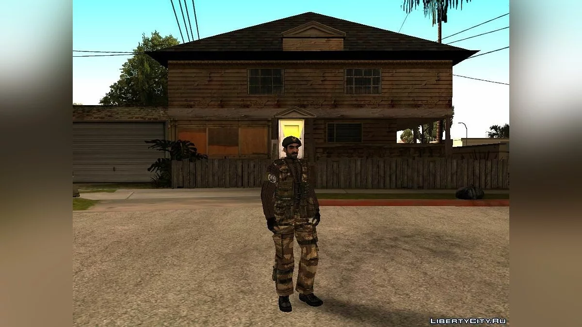 Солдаты МЕК из Battlefield 2 / GTA San Andreas