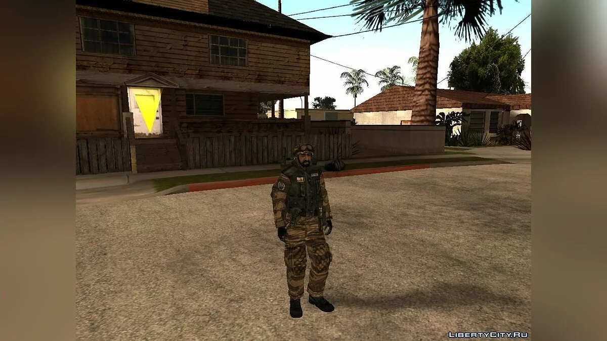 Солдаты МЕК из Battlefield 2 / GTA San Andreas