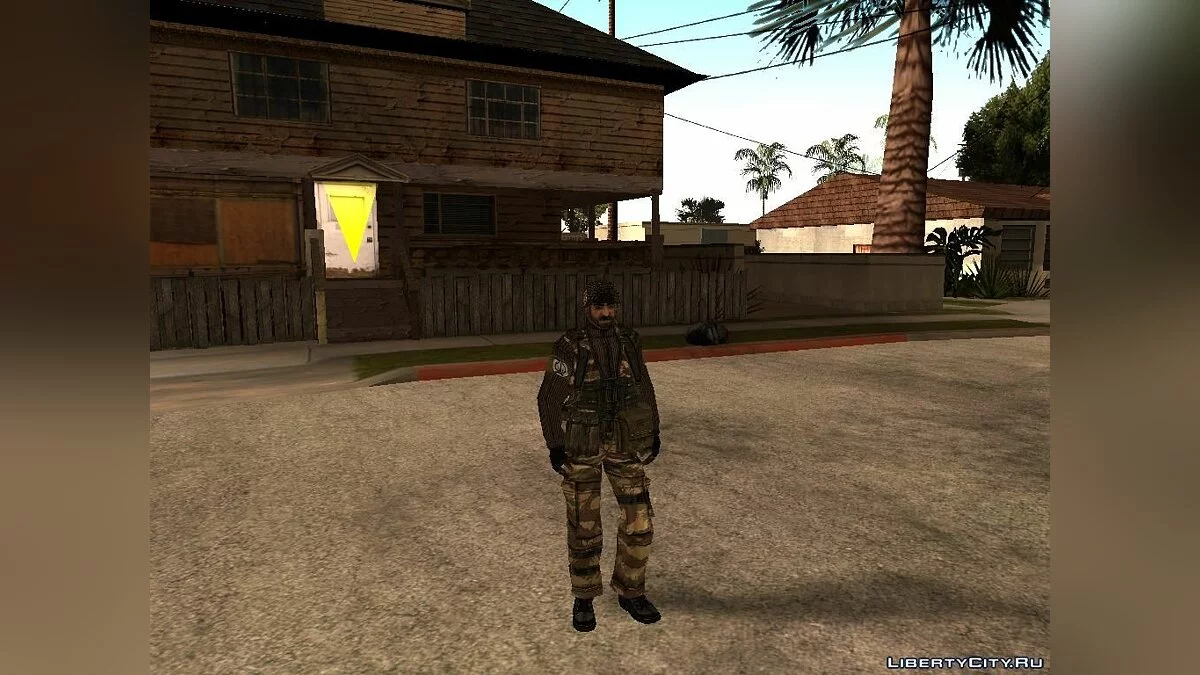 Солдаты МЕК из Battlefield 2 / GTA San Andreas