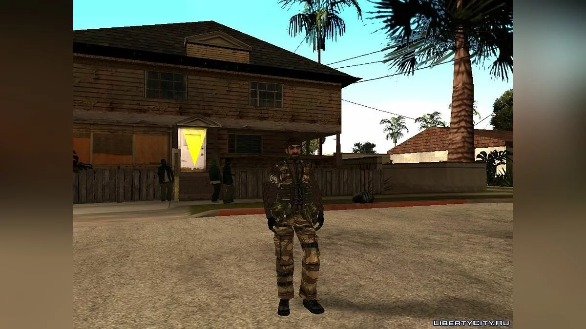 Солдаты МЕК из Battlefield 2 / GTA San Andreas
