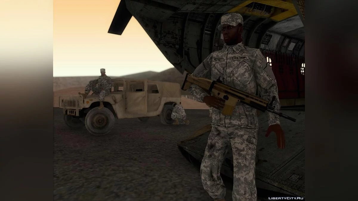 California National Guard / GTA San Andreas