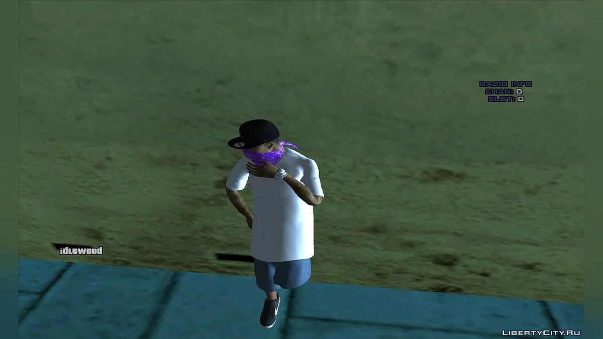 Член East Side Ballas (Ballas1) / GTA San Andreas