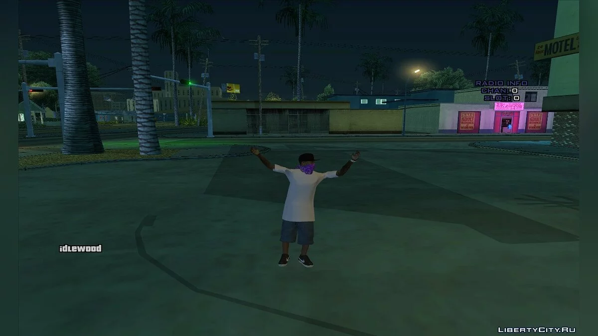 Член East Side Ballas (Ballas1) / GTA San Andreas