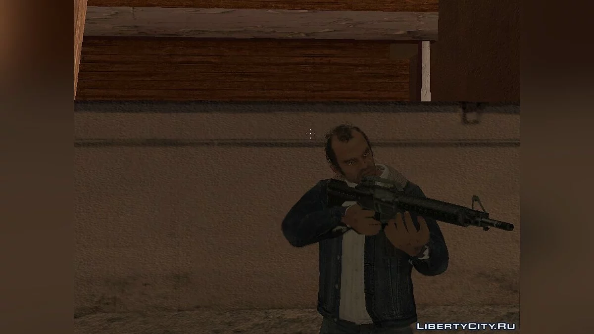 [GTA V] Trevor mit blauer Jeansjacke / GTA San Andreas