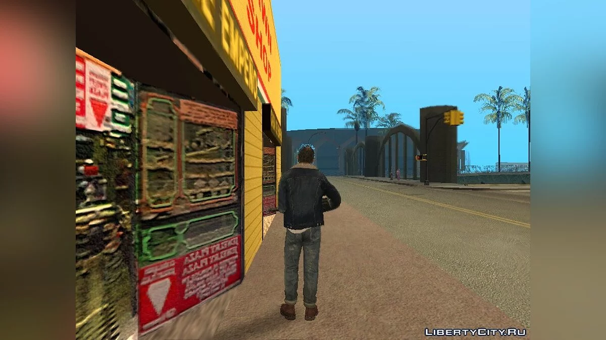 [GTA V] Trevor mit blauer Jeansjacke / GTA San Andreas