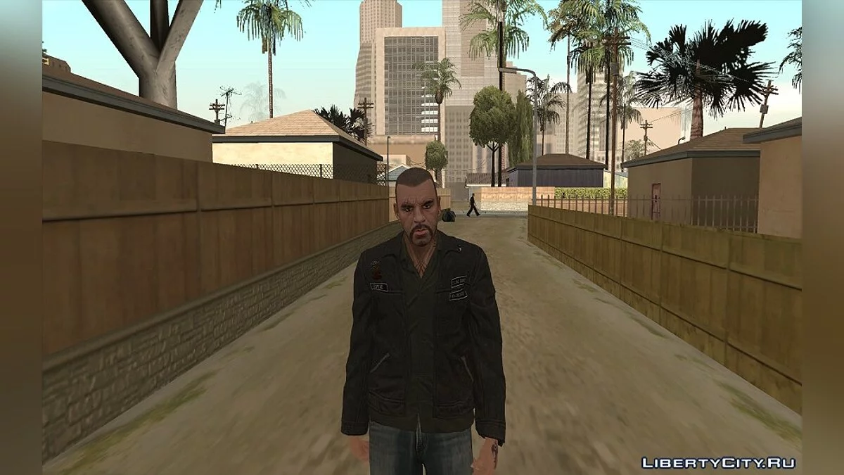 Johnny Klebitz from GTA V (With normal head) / GTA San Andreas
