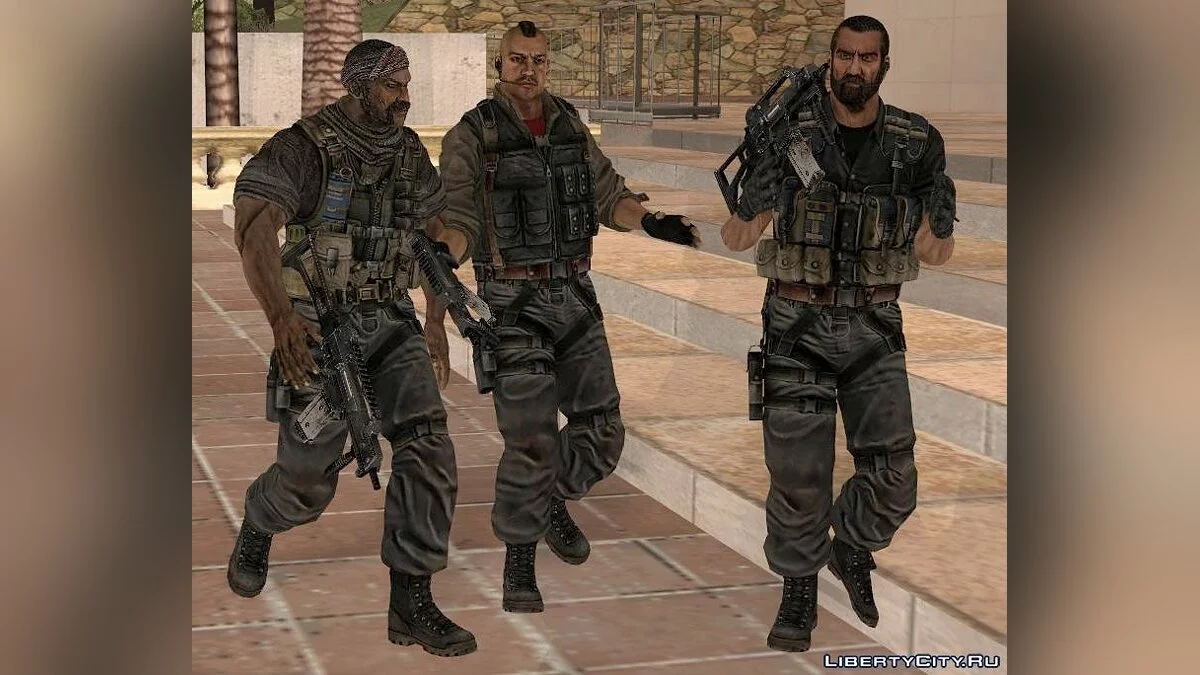 SEAL, конверт из Rogue Warrior / GTA San Andreas