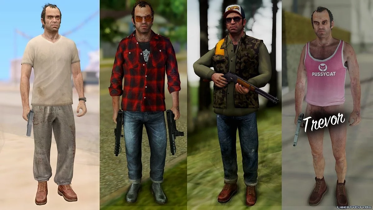 Пакет шкіри Тревора Філіпса / GTA San Andreas