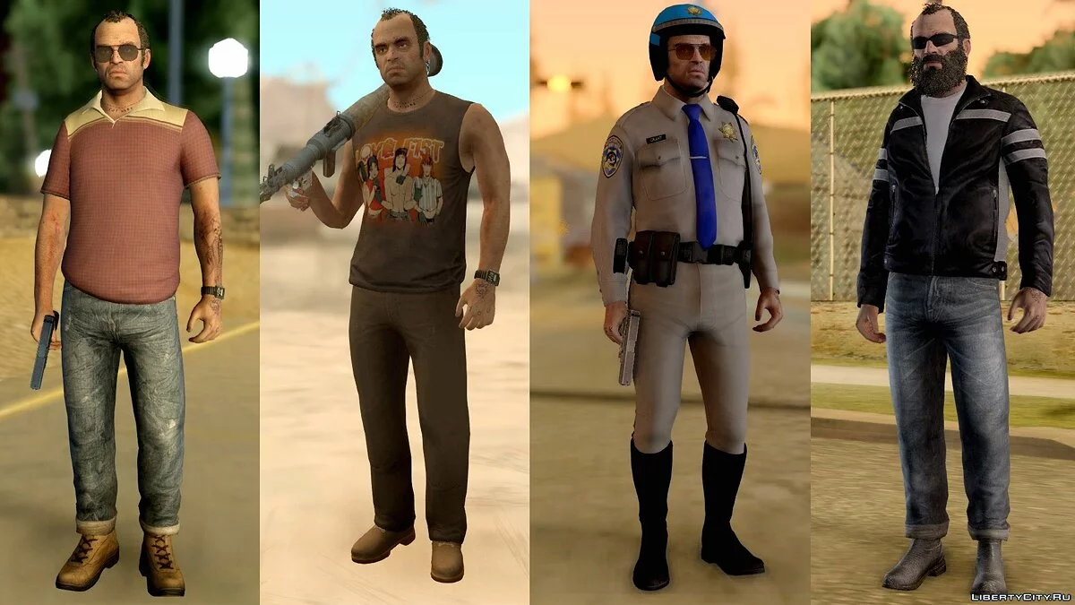 Пакет шкіри Тревора Філіпса / GTA San Andreas