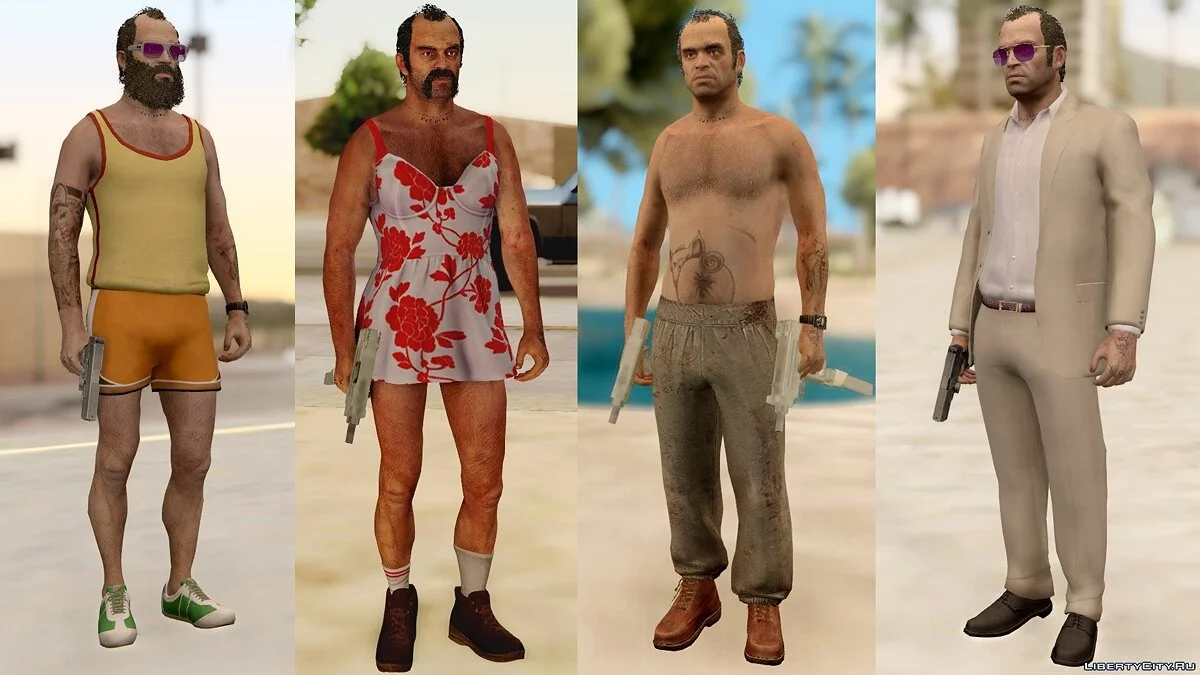 Пакет шкіри Тревора Філіпса / GTA San Andreas