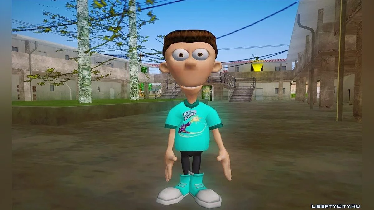 Пак Джиммі Нейтрона / GTA San Andreas