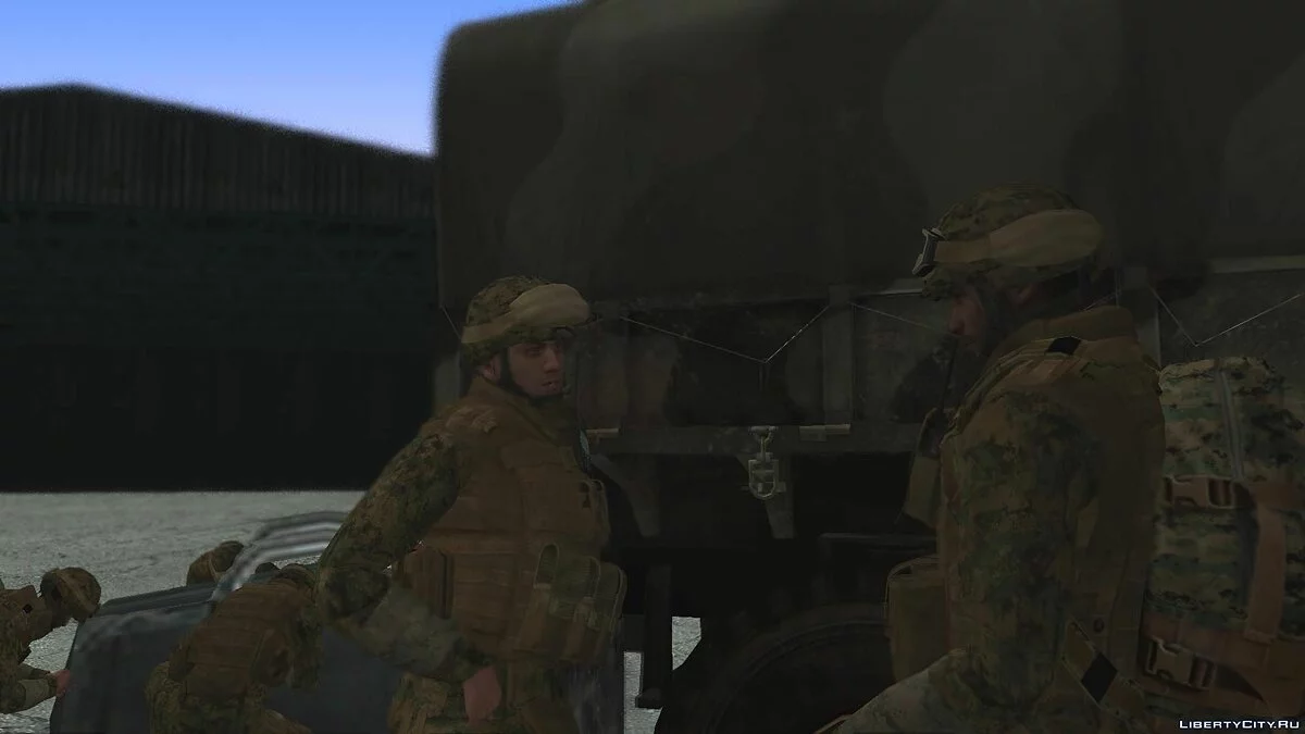 Squad Commander - Marine Corps / GTA San Andreas