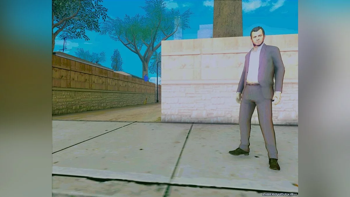 Скін Майкла GTA V від Julio18244 / GTA San Andreas