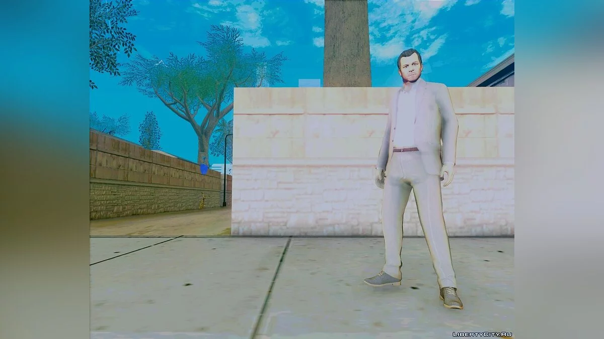 Скін Майкла GTA V від Julio18244 / GTA San Andreas
