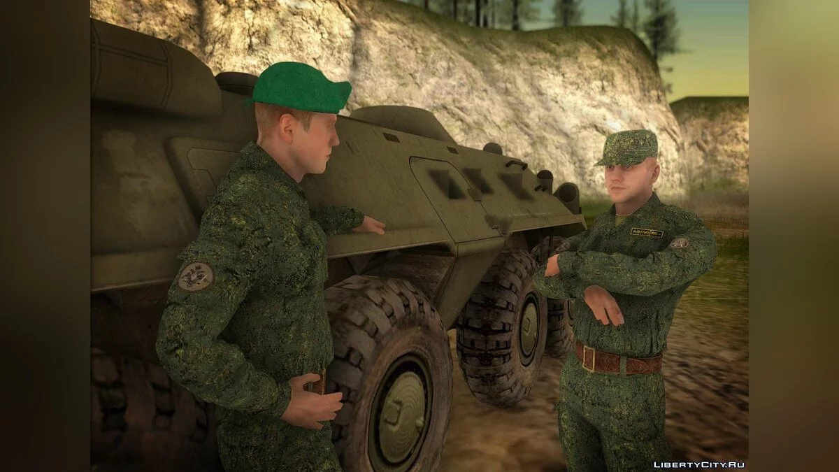 Рядовой Мотострелковых Войск. САР / GTA San Andreas