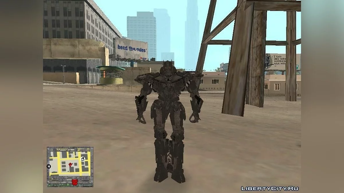 电影《变形金刚:黑月降临》中的哨兵总理 / GTA San Andreas