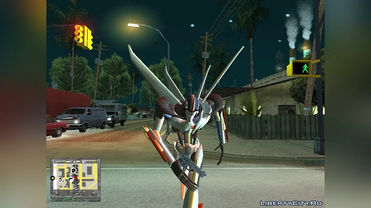 Starscream from Transformers Prime / GTA San Andreas