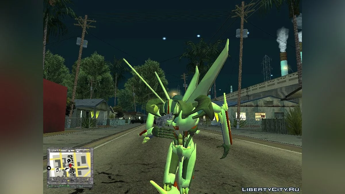 Starscream from Transformers Prime / GTA San Andreas