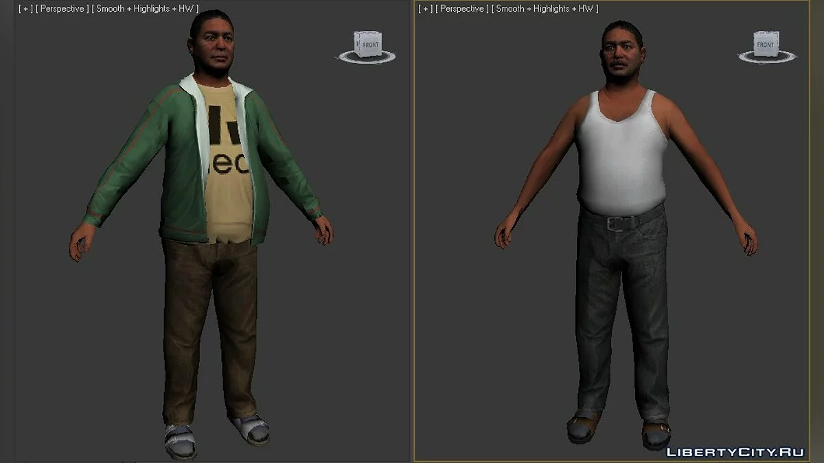 GTA V Skin PACK v1 / GTA San Andreas