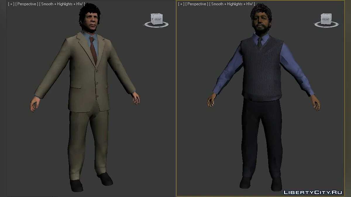 GTA V Skin PACK v1 / GTA San Andreas