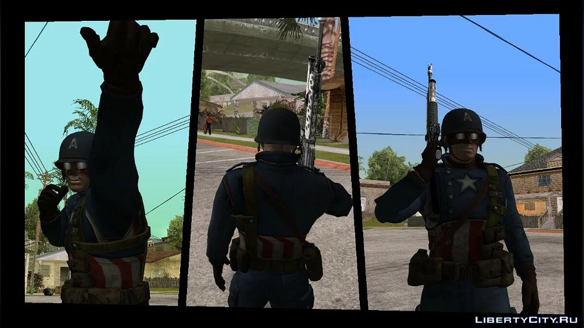 The First Avenger / GTA San Andreas