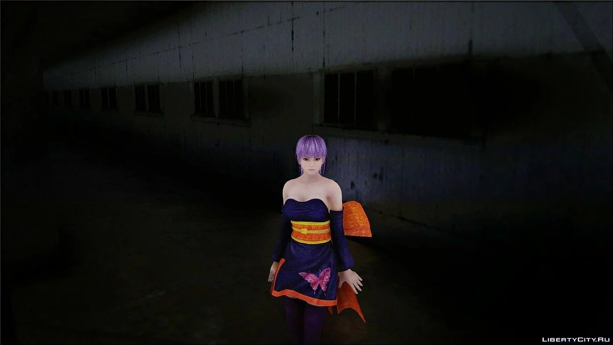 Ayane from the Dead or Alive series / GTA San Andreas