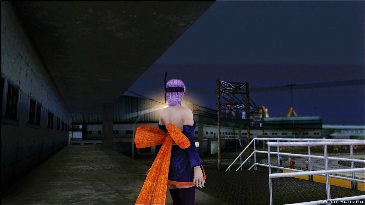 Ayane from the Dead or Alive series / GTA San Andreas