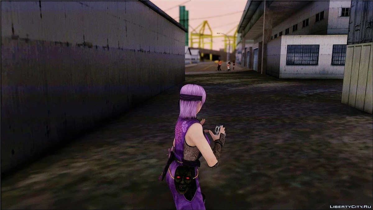 Ayane from the Dead or Alive series / GTA San Andreas