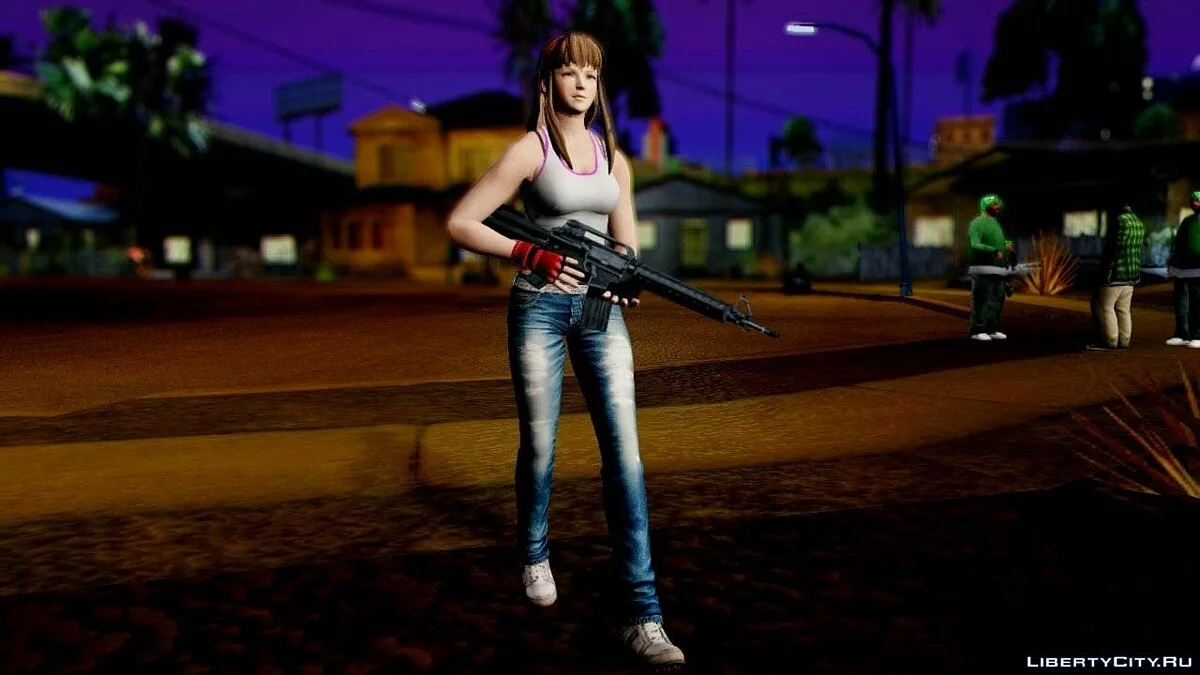 Кос Хітомі 1-го з Dead Or Alive 5 / GTA San Andreas