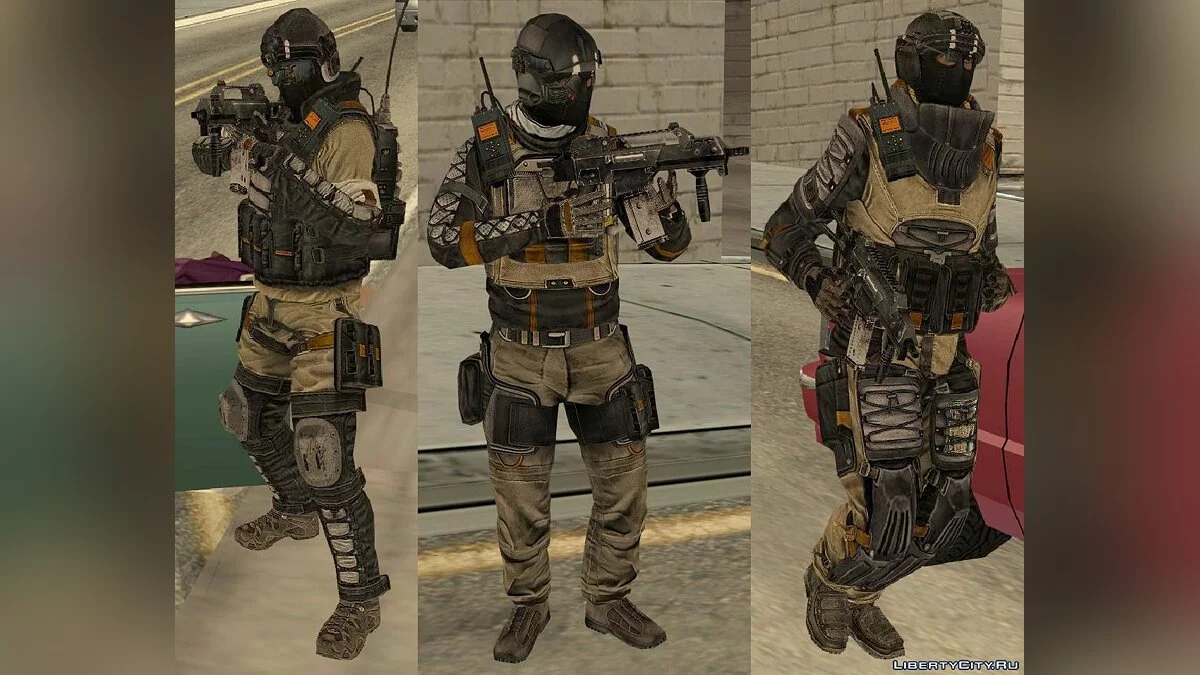 Mercenaries from SC: Blacklist Multiplayer / GTA San Andreas