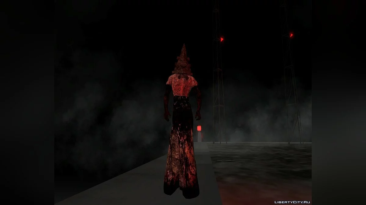 Pyramid Head From Silent Hill: Homecoming / GTA San Andreas
