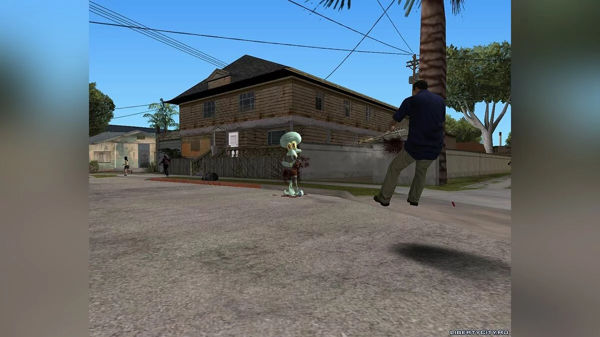 Squidward Tentacles from Sponge Bob / GTA San Andreas
