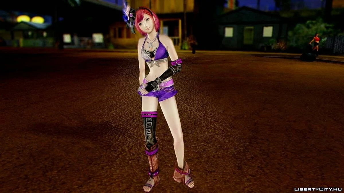 Warriors Orochi 3 Gracia Samurai Verkleidungen 3 Outfit / GTA San Andreas