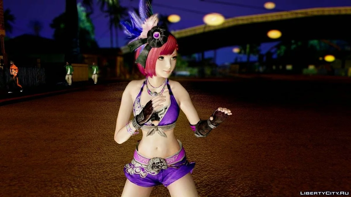 Warriors Orochi 3 Gracia Samurai Verkleidungen 3 Outfit / GTA San Andreas