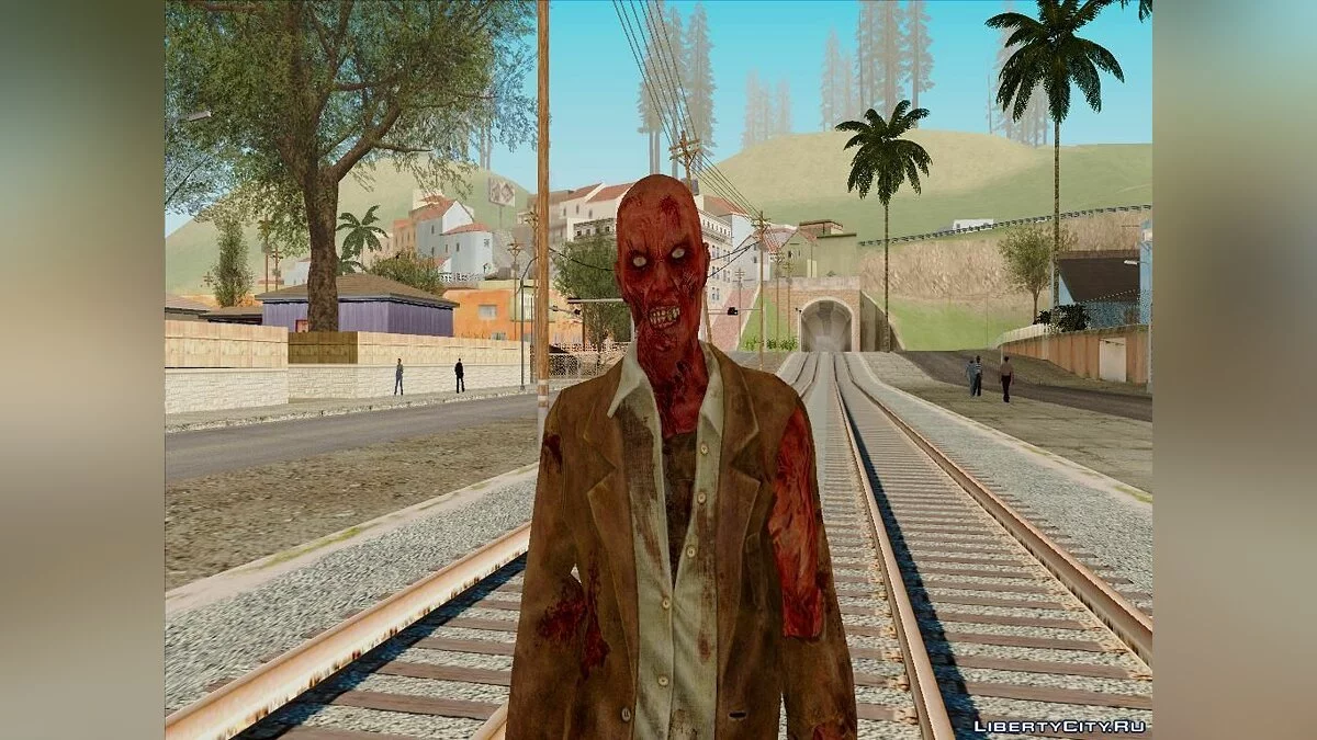 Скин Кримсон Зомбі / GTA San Andreas