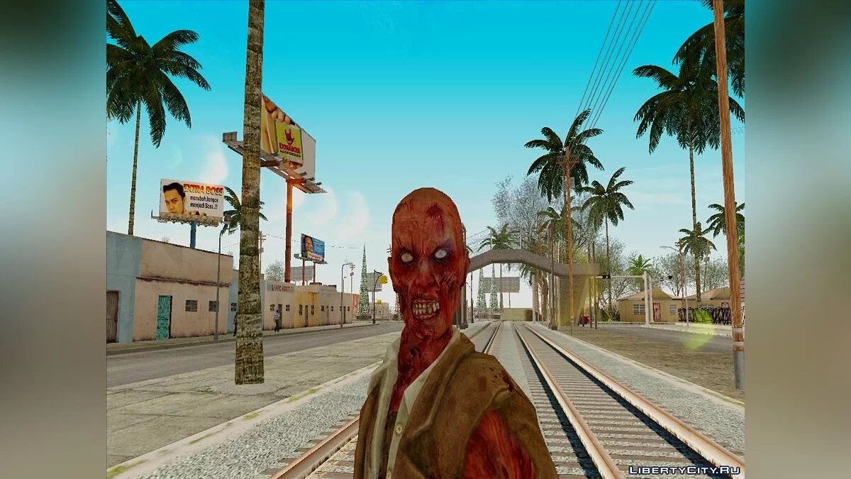 Скин Кримсон Зомбі / GTA San Andreas