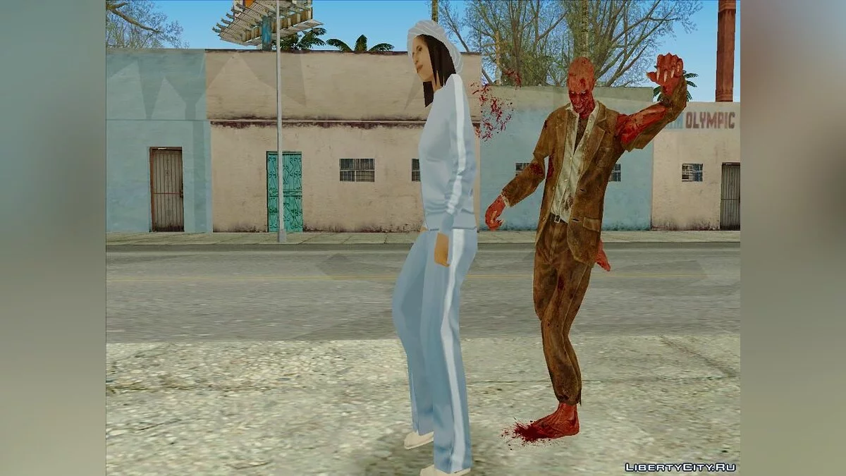 Скин Кримсон Зомбі / GTA San Andreas