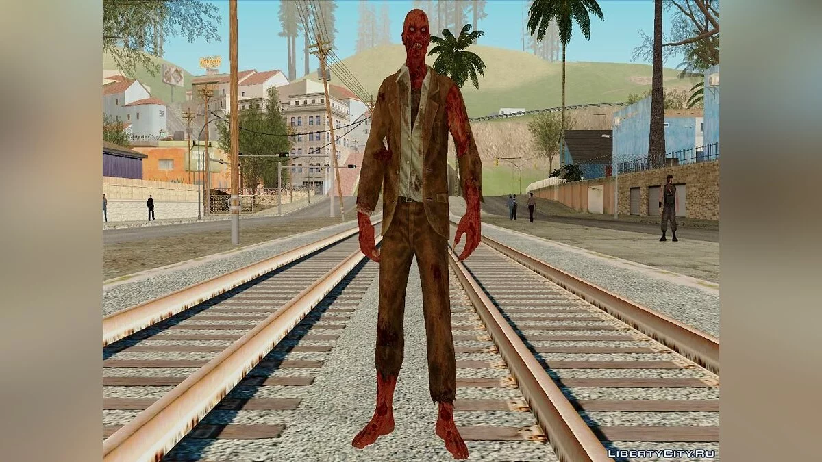 Скин Кримсон Зомбі / GTA San Andreas