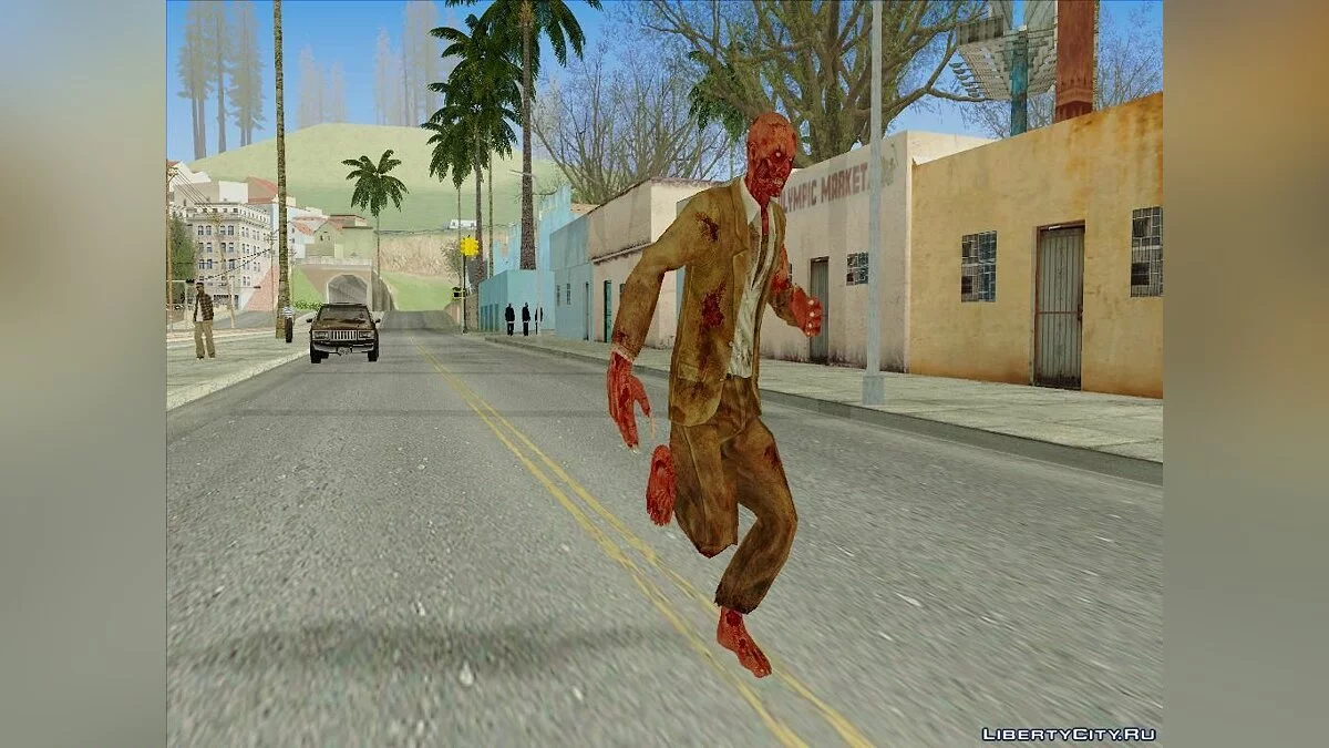 Скин Кримсон Зомбі / GTA San Andreas